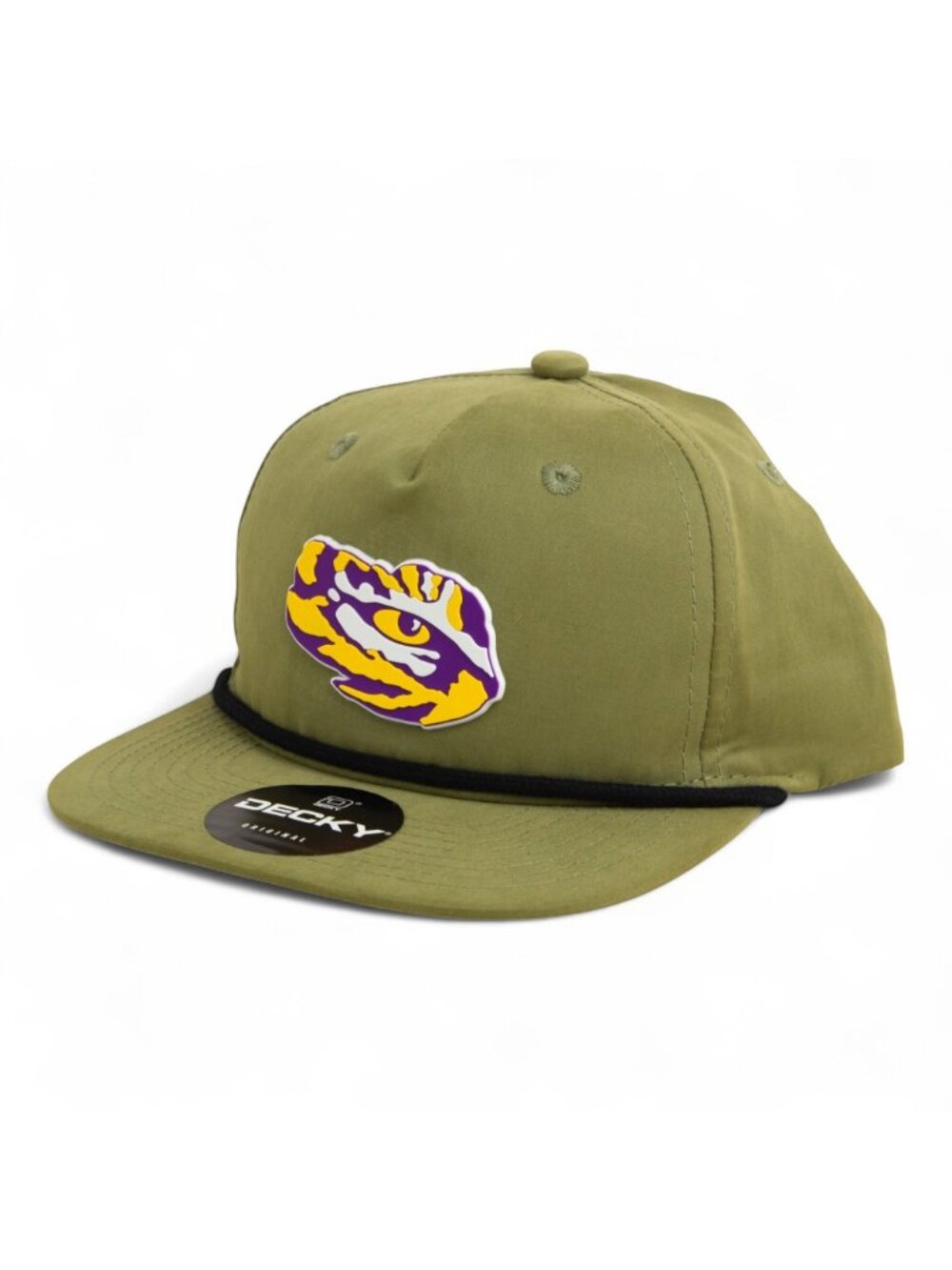 LSU Tiger Eye 3D Classic Rope Hat- Loden/ Black